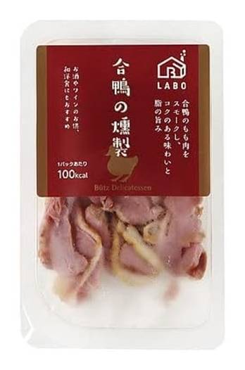 ブッツデリカテッセン　おつまみ合鴨の燻製　45g　J-680