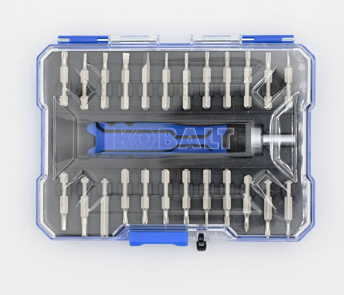 Kobalt 25-Piece Plastic Handle Multi-bit Slottedhead/Phillips/Torx Screwdriver Set | 68536