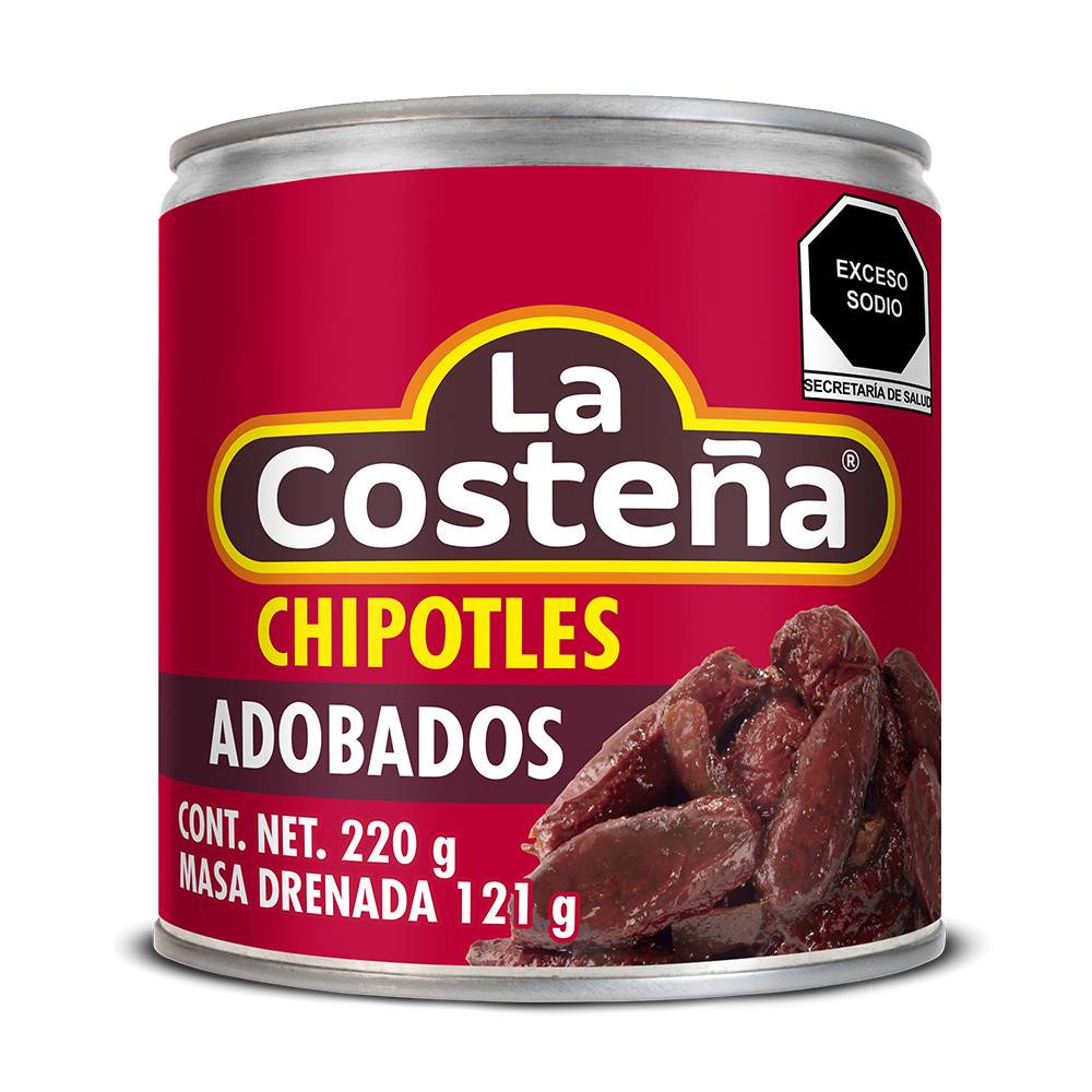 La Costeña · Chiles chipotles adobados (220 g)