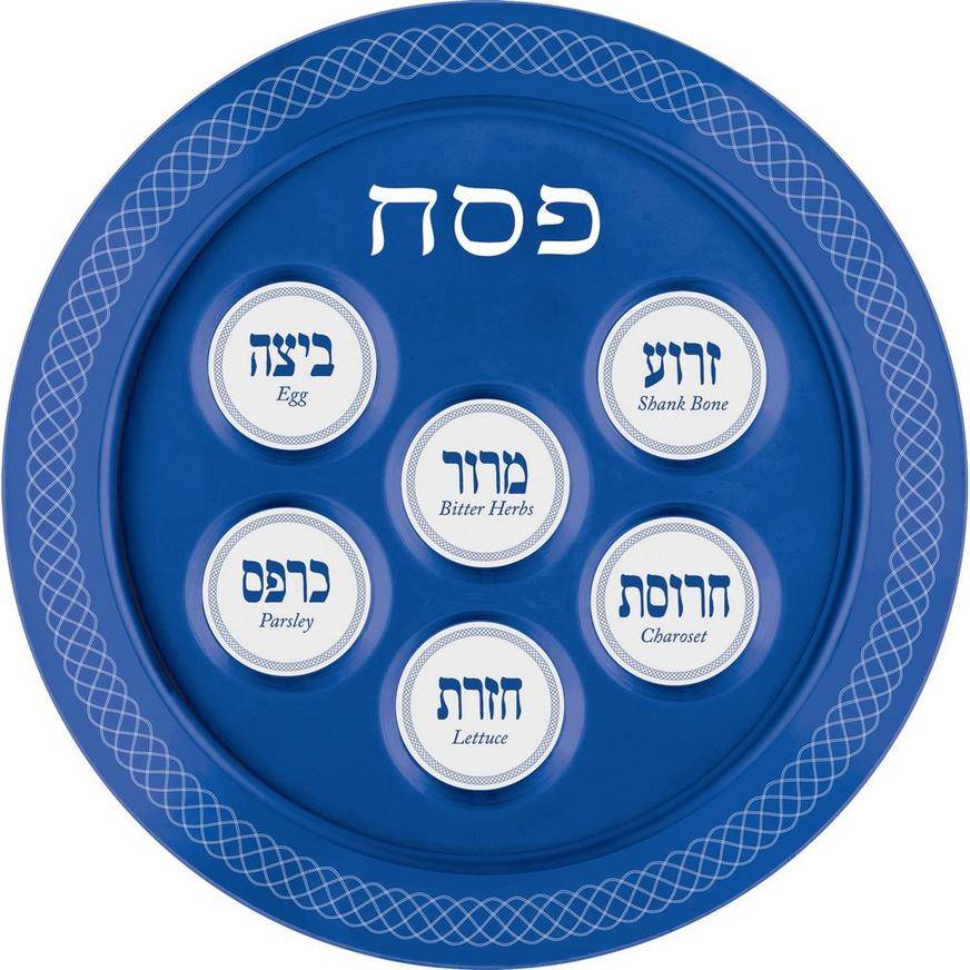 Melamine Seder Plate