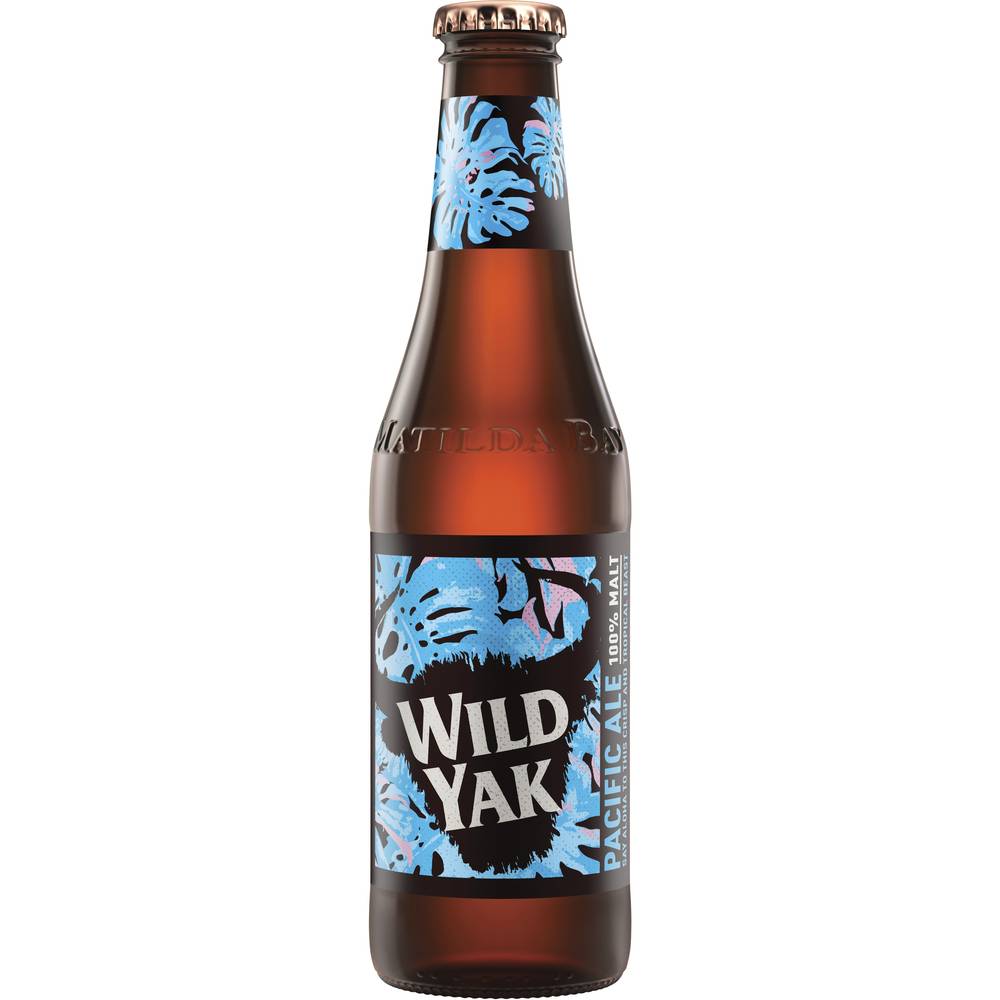 Wild Yak Pacific Ale Bottle 345mL X 6 pack