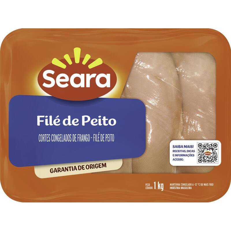 Seara filé de peito de frango congelado (1 kg)