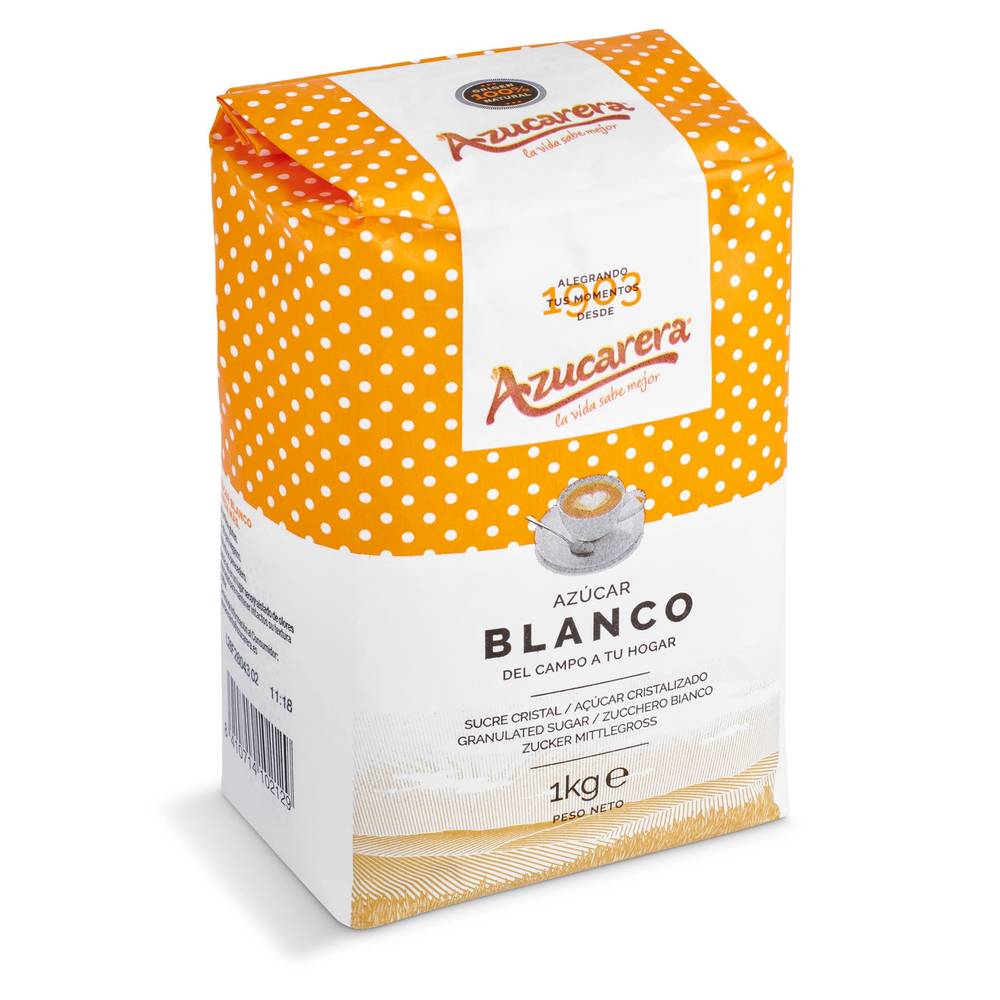 Azúcar Blanco Azucarera Paquete 1 Kg