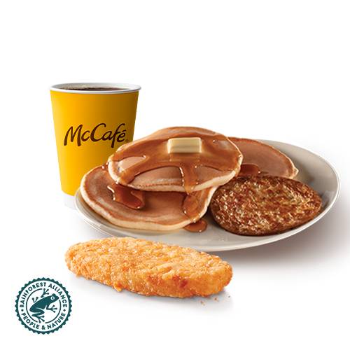 McTrío® Hot Cakes con Salchicha