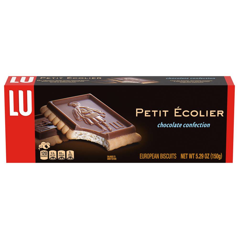 LU Petit Ecolier Milk Chocolate European Biscuits (5.29 oz)