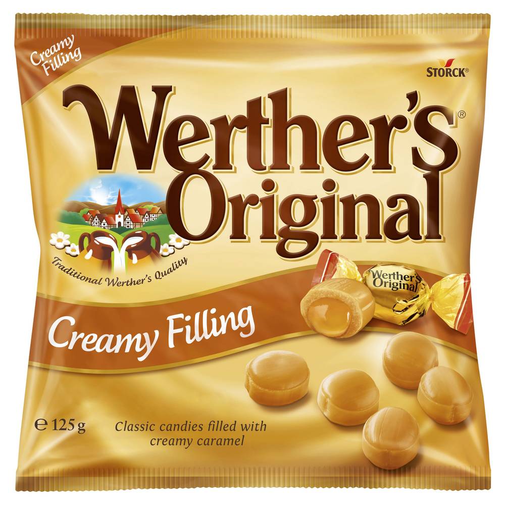 Werther's Original Caramel Candies With Creamy Filling (125g)