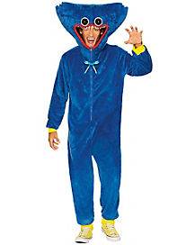 Adult Huggy Wuggy Costume - Poppy Playtime (Small/Medium)