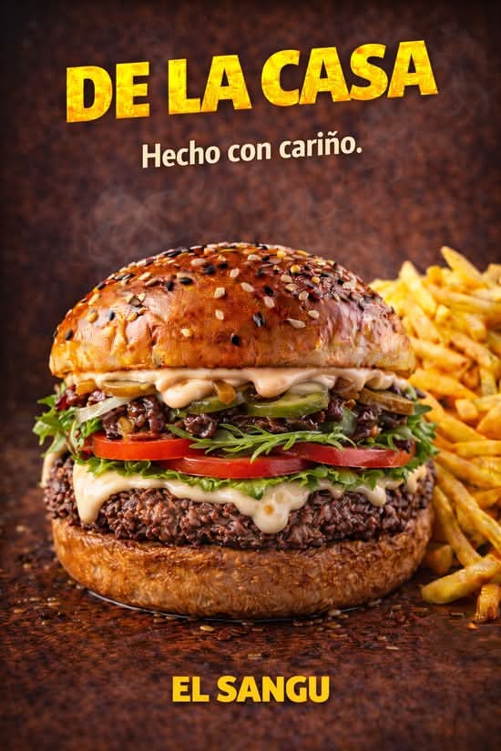 Hamburguesa Smash de Autor de la Casa
