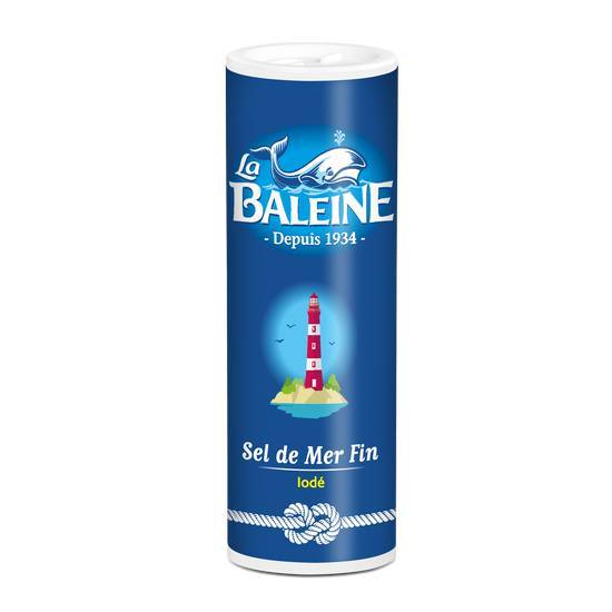 Sel moulu de méditerranée - la baleine - 250g