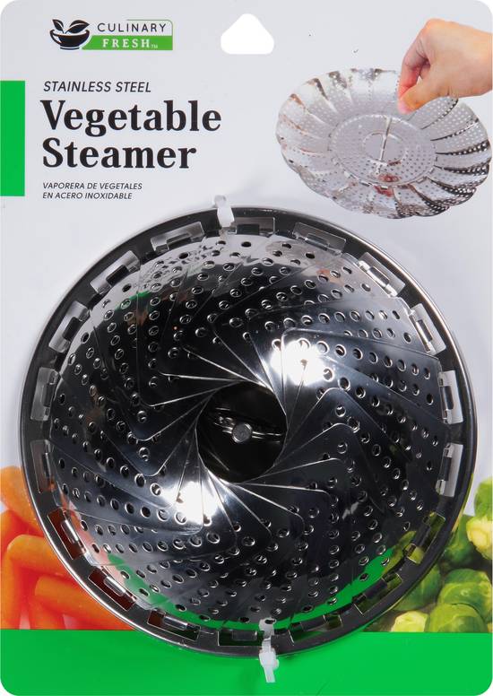 Culinary Fresh Stainless Steel Vegetable Steamer