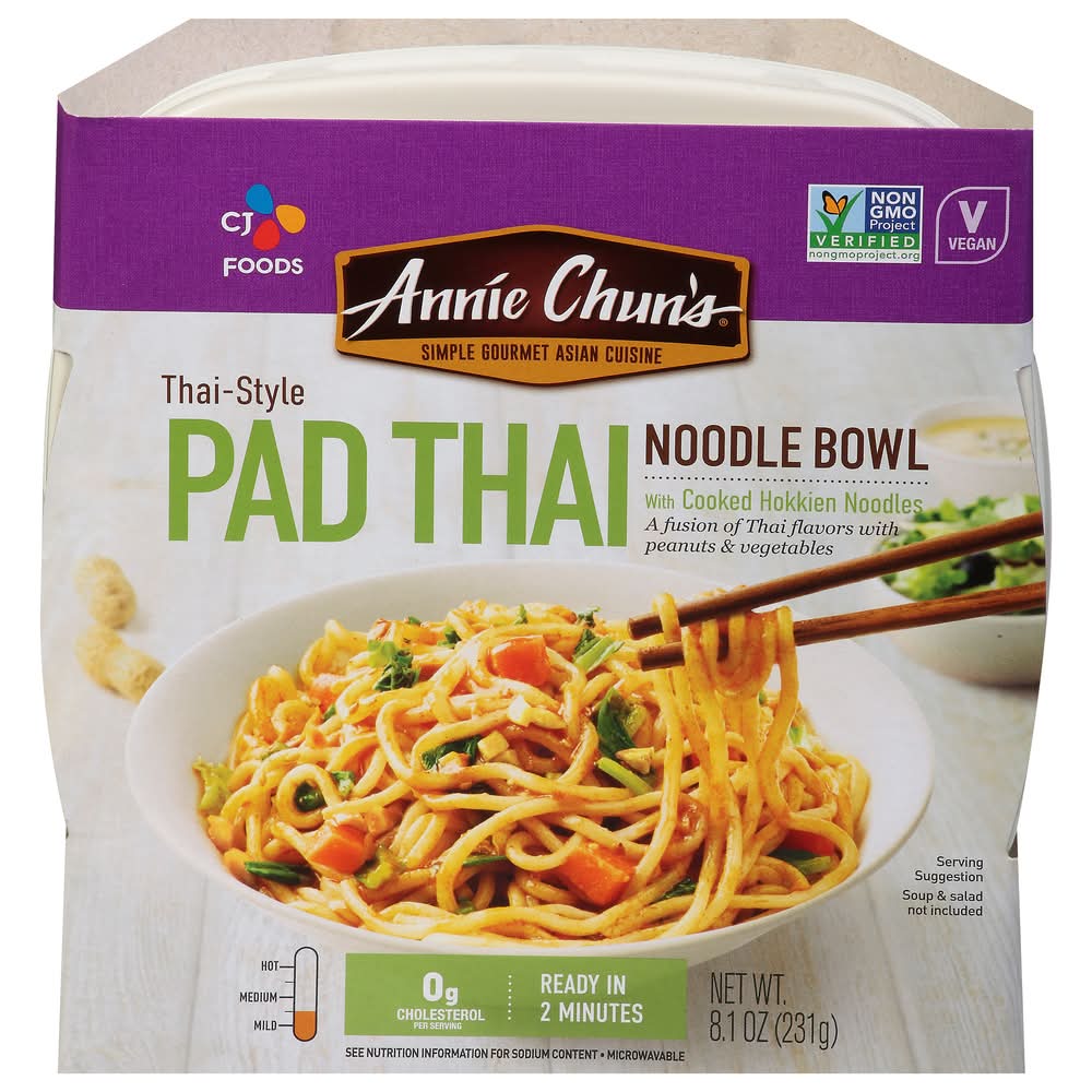 Annie Chun's Thai Style Pad Thai Noodle Bowl (8.1 oz)