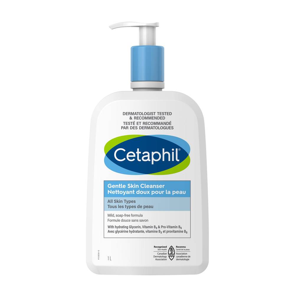 Cetaphil Sensitive Gentle Skin Cleanser, 1 L