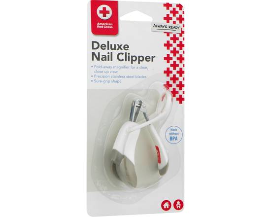 American Red Cross · Deluxe Nail Clipper with Magnifier (1 ct)