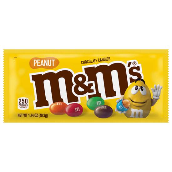 M&M's Peanut Candy 1.74oz