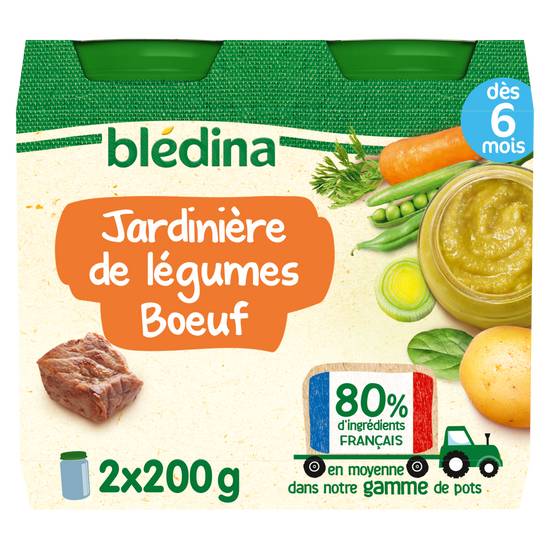 Blédina - Jardinière de légumes bœuf dès 6 mois