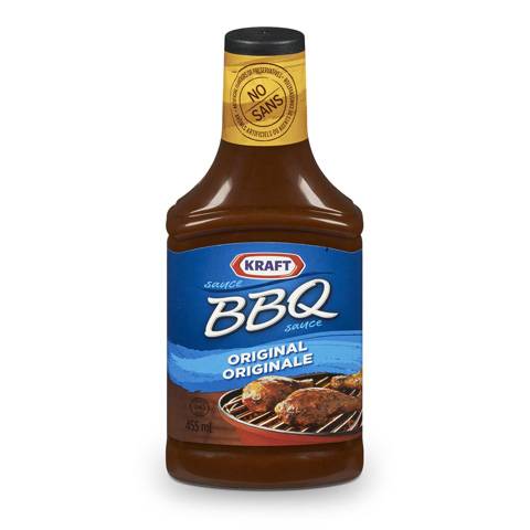 Kraft Original Sauce, Bbq (455 ml)