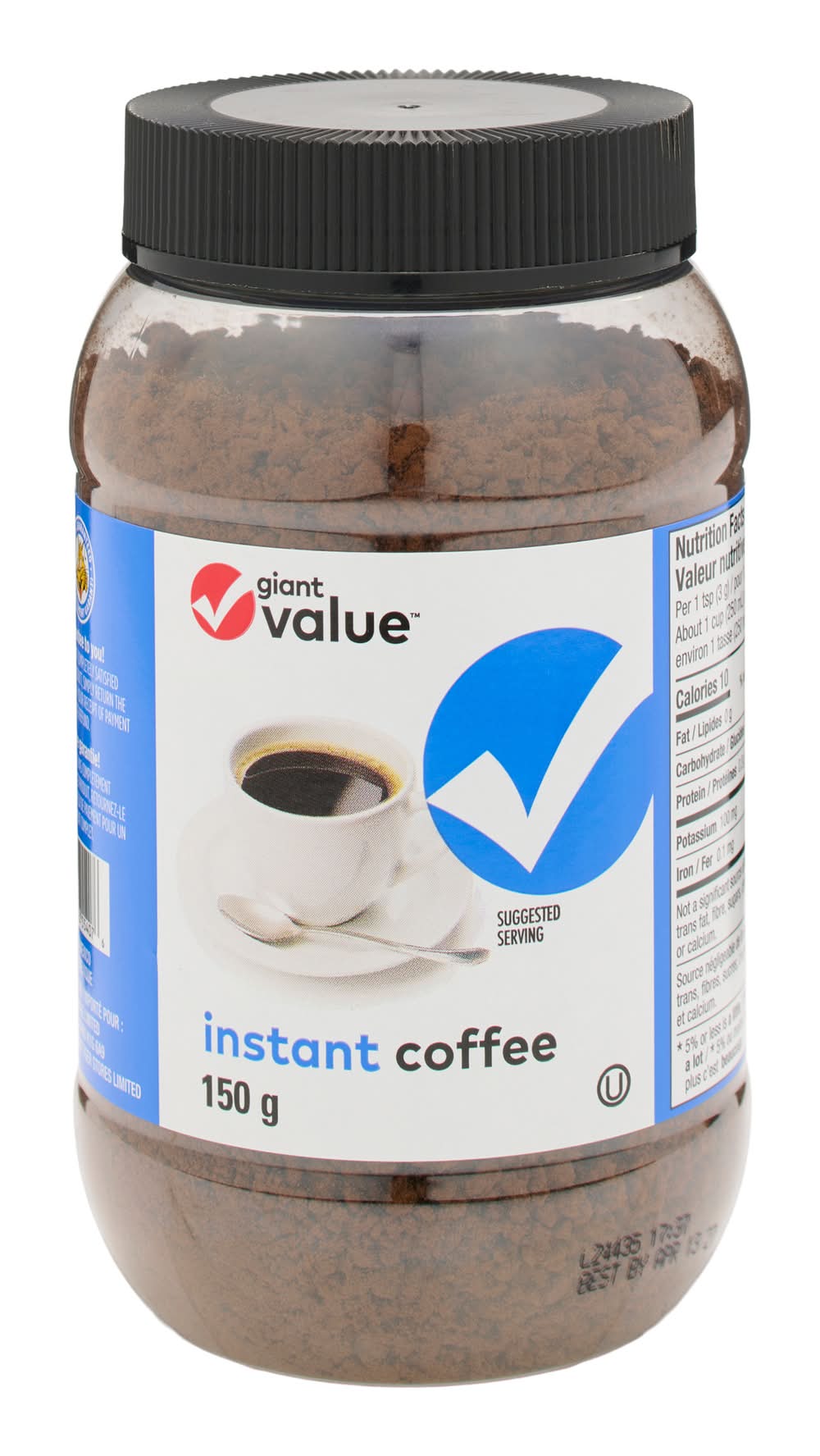 Value Giant Tiger Instant Coffee Powder (150 g)