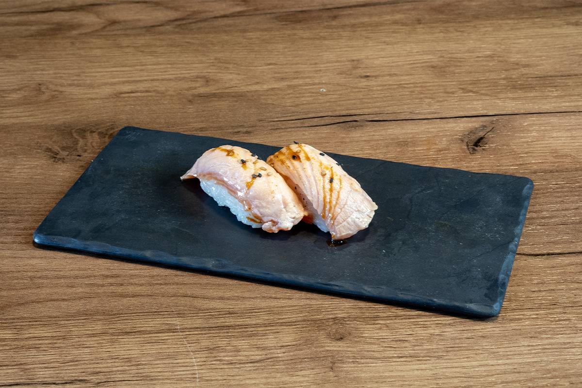 SUSHI Saumon tataki x2