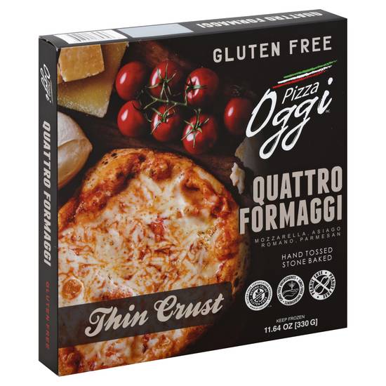 Oggi Gluten Free Quattro Formaggi Thin Crust Pizza (11.6 oz)