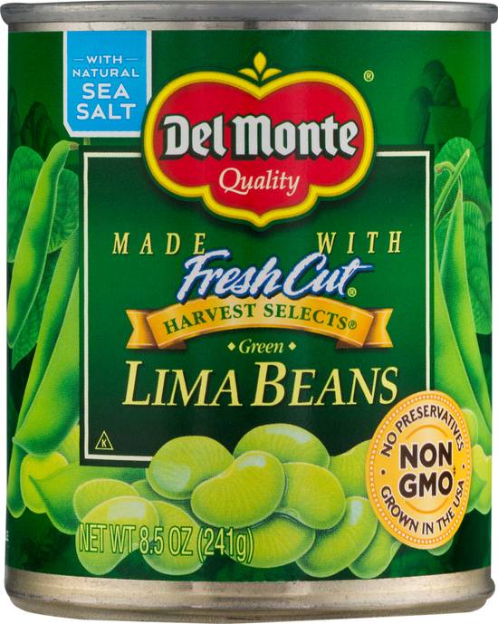 Del Monte Fresh Cut Green Lima Beans With Natural Sea Salt