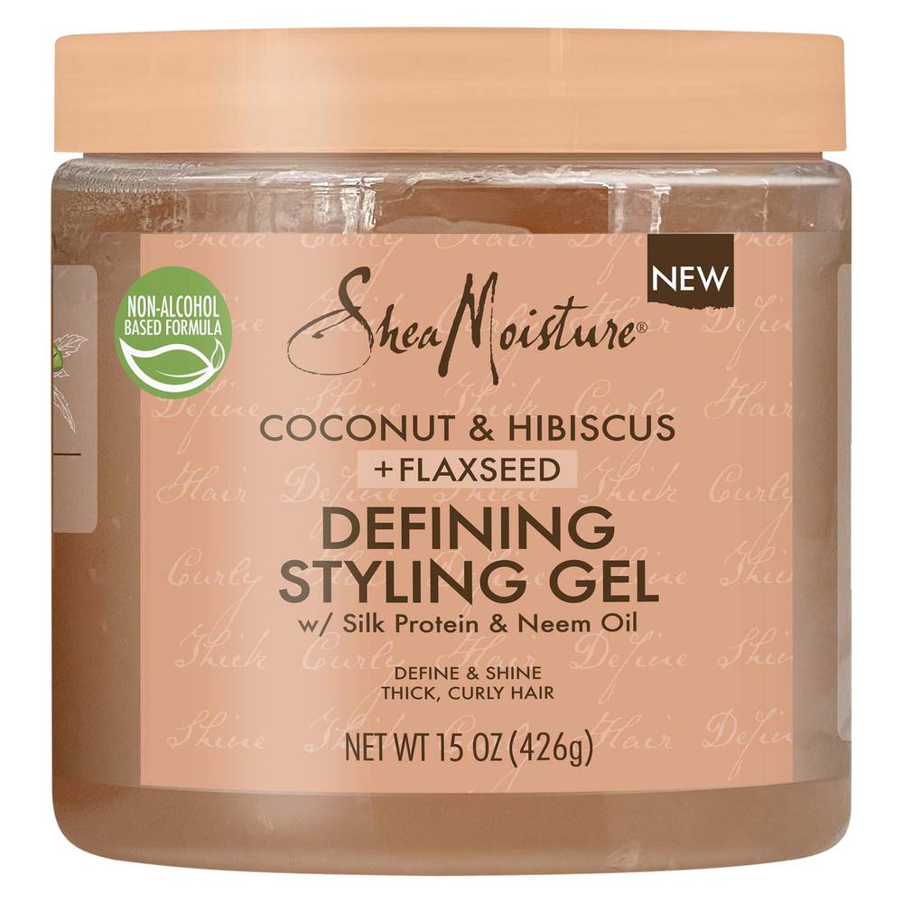 SheaMoisture Coconut & Hibiscus Defining Styling Gel (15 oz)