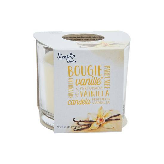 Simpl - Bougie parfume de vanille