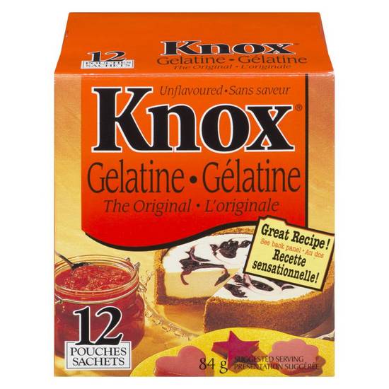 Knox  gélatine (84 g) - gelatin (84 g)