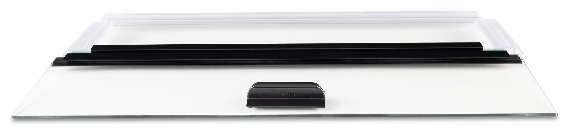 Top Fin® Aquarium Hinged Glass Lid (Size: 5.5 G)