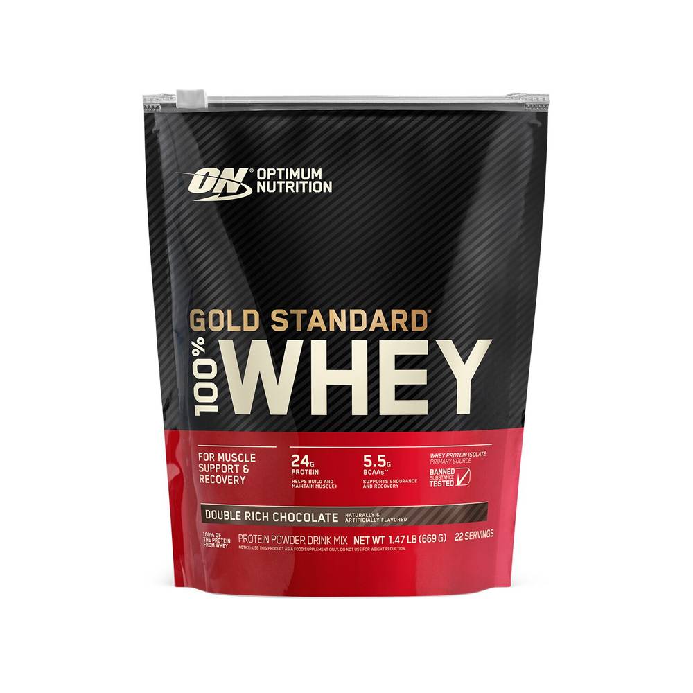 Optimum Nutrition Gold Standard 100% Whey, Double Rich Choc