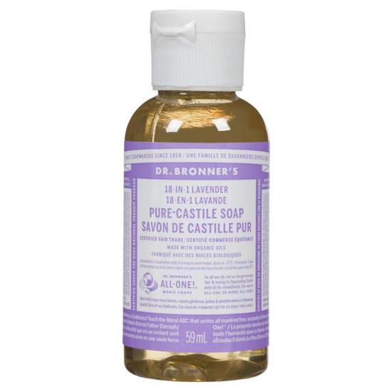 Dr. Bronner's Pure Castle Soap Lavender (59 ml)
