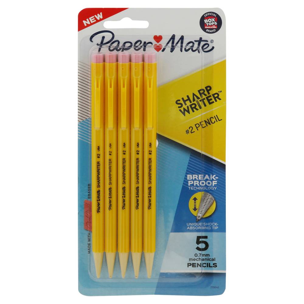 Paper Mate Sharpwriter Mechanical Pencils (5 ct)