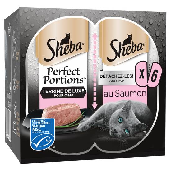 Sheba Nourriture humide pour chats adultes BISTRO PERFECT PORTIONS