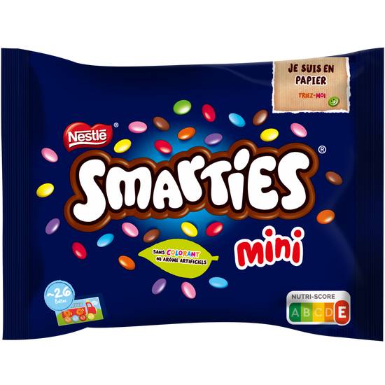 Nestlé - Smarties mini bonbons chocolat au lait