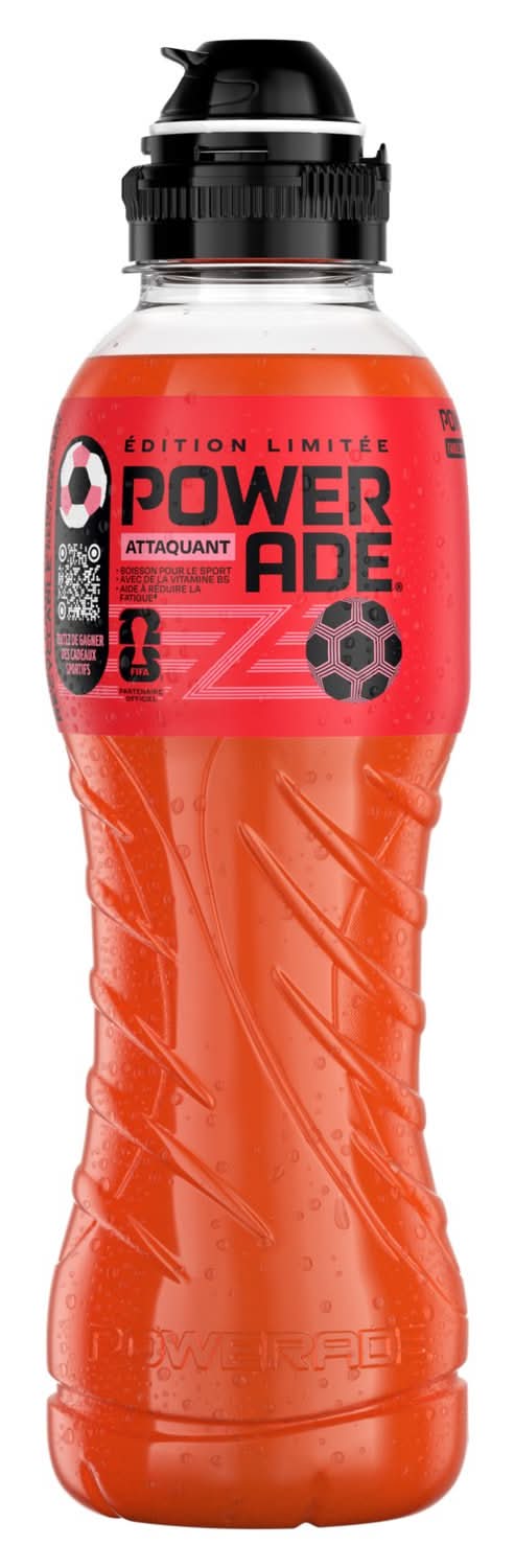 Powerade - Boisson énergétique edition limitée fifa attaquant (500ml)