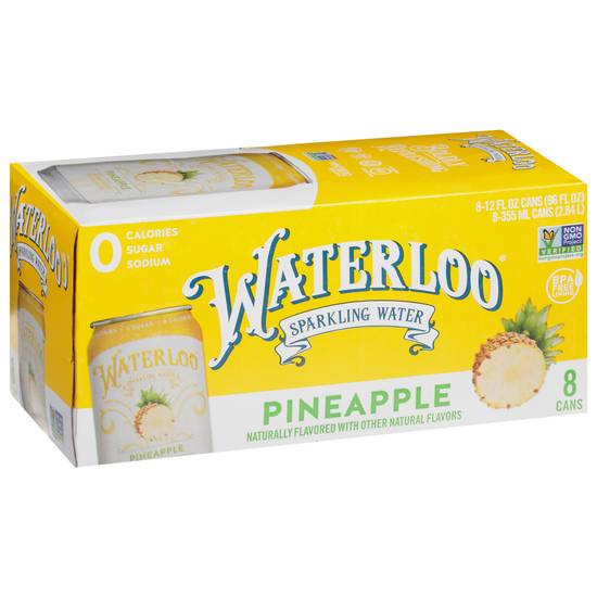 Waterloo Pineapple Sparkling Water (96 fl oz)