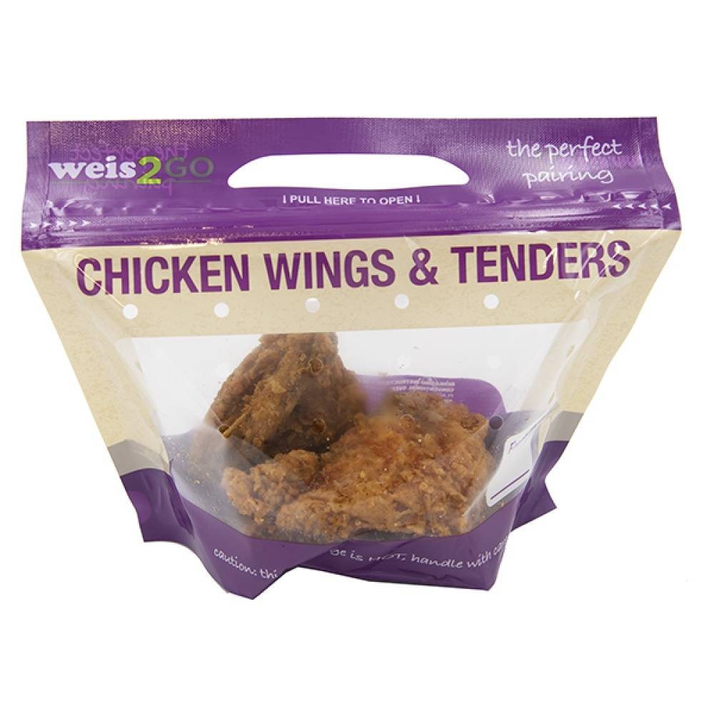 Weis2Go Fried Chicken Two Piece Breast & Wing