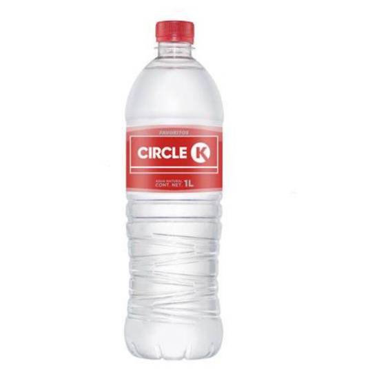 Circle k agua natural (1 l)