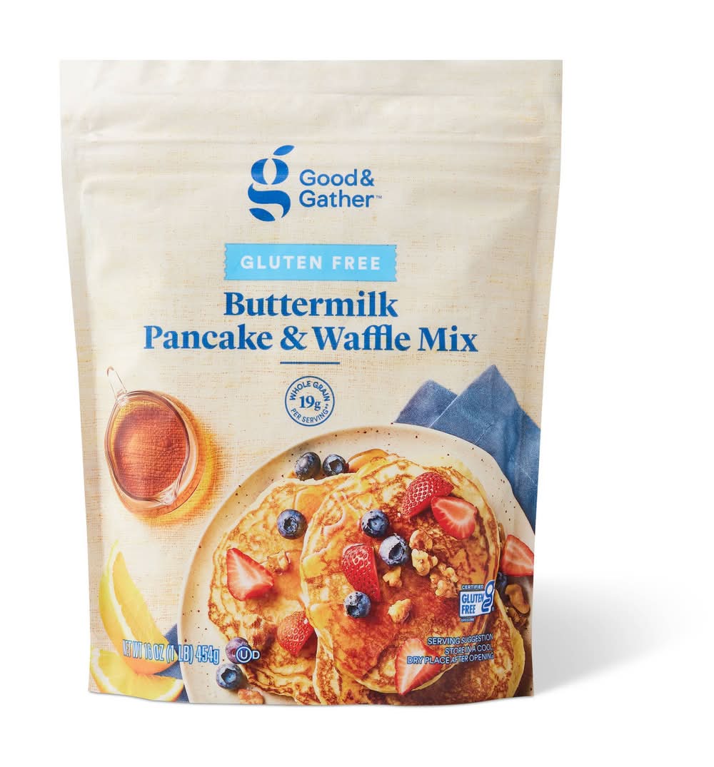 Good & Gather Gluten Free Buttermilk Pancake & Waffle Mix (1 lbs)
