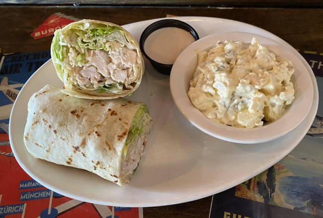 Order Chicken Caesar Wrap food online from Lindburgers store, Jupiter on bringmethat.com