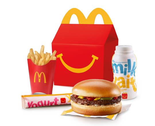 Happy Meal Hamburger with Mini Fry [390-500 Cals]