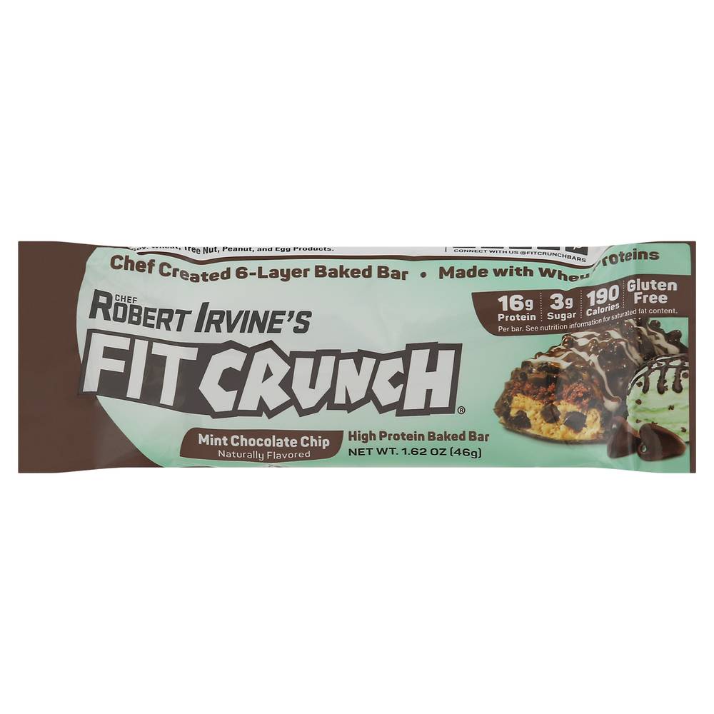 Fit Crunch Mint Chocolate Chip Protein Bar