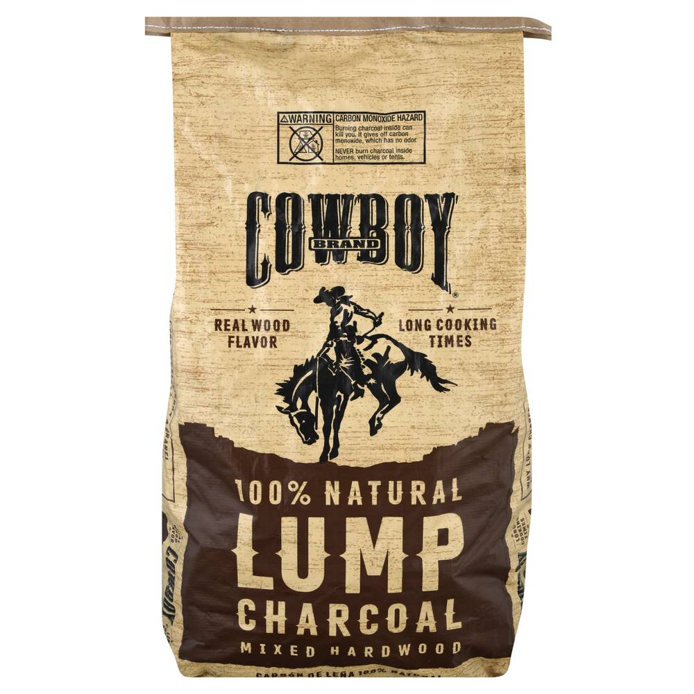 Cowboy 100% Natural Mixed Hardwood Lump Charcoal