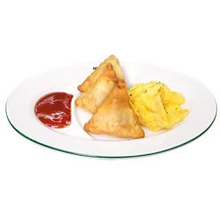 嫩蛋義式餃Deep-friedPansotti&Scrambled Egg