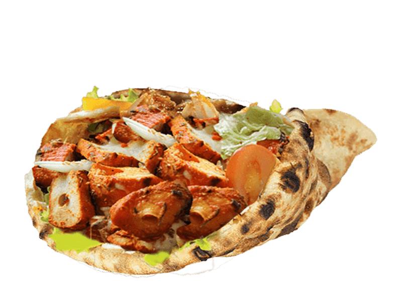 Sandwich cheese naan tikka