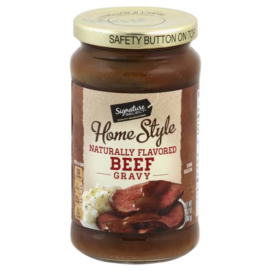 Signature Select Home Style Naturally Flavored Beef Gravy