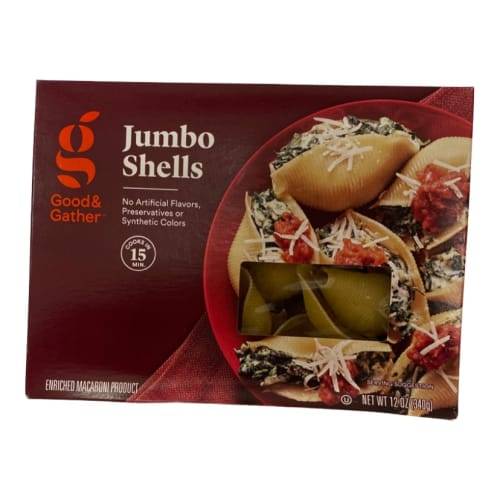 Good & Gather Jumbo Shells (12 oz)