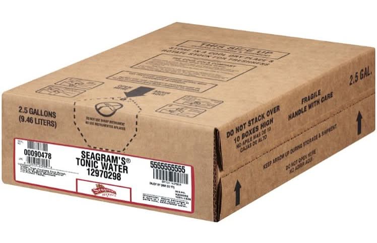 Seagram's Tonic Water Soda Syrup (320 fl oz)