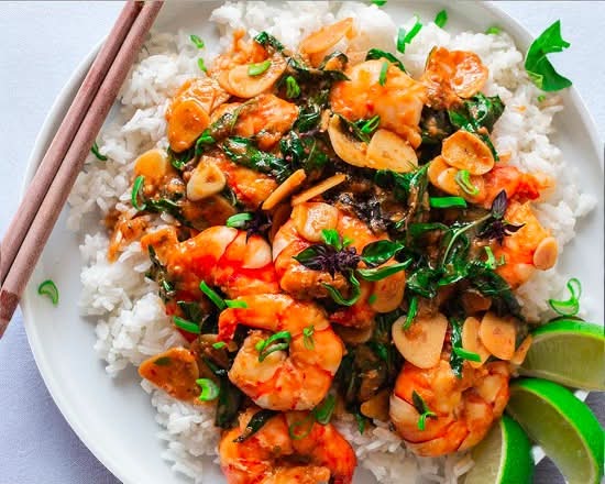 Crevettes Basilic