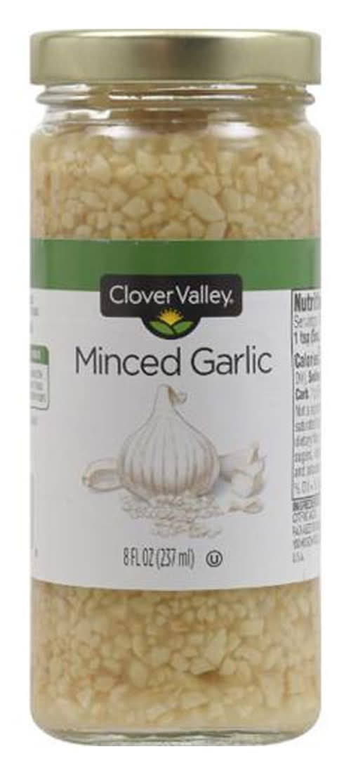 Clover Valley Minced Garlic 8 Oz