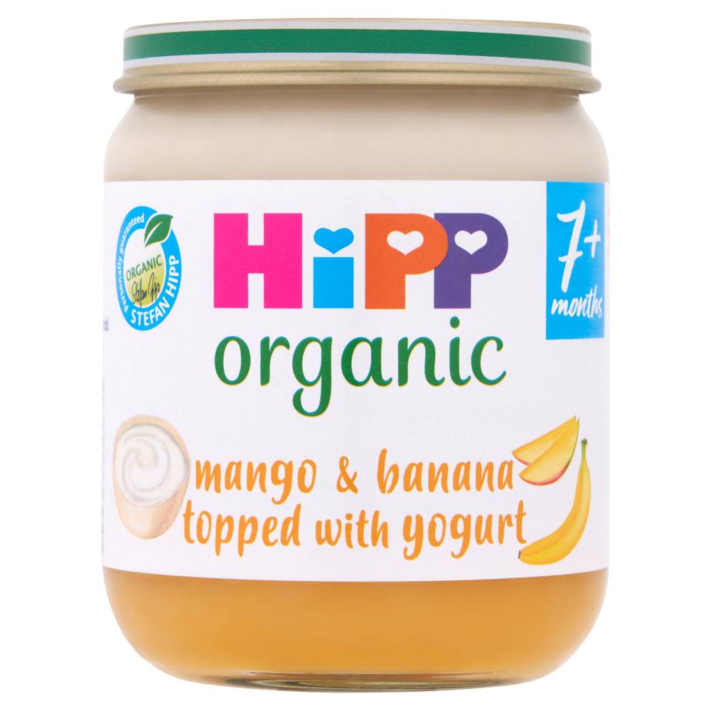 HiPP Organic Mango & Banana With Yogurt Jar 160g 7 Month+